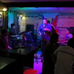 Tago Jazz Cafe - Pete Canzon jazzing it! Always a great time in Tago