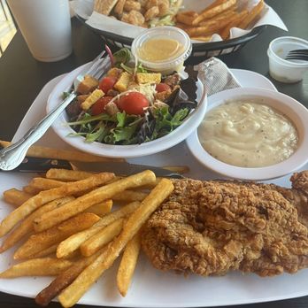 The South - 6" Shrimp Po Boyz with 1 Side and Country Fried Chicken - Southern Near Me - Wylie, Texas The South - 6" Shrimp Po Boyz with 1 Side and Country Fried Chicken - Southern Near Me - Wylie, Texas
