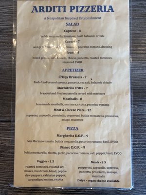 Menu photo 4 Arditi Pizzeria Lawrenceville, GA Menu photo 4 Arditi Pizzeria Lawrenceville, GA