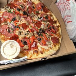 Zalat Pizza - 12" supreme had a great coupon today going their email list.