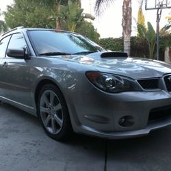 Boulevard Paint & Body - 06 WRX Limied Wagon. She is a beauty!