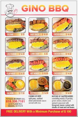 Menu photo 3 Gino BBQ Glendale, CA