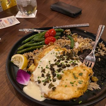 Square Grouper - Islamorada - Grouper Picata - Seafood Near Me - Islamorada, Florida