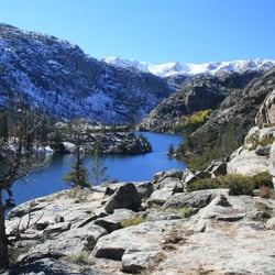 Jakey's Fork Homestead Bed & Breakfast - Louise Lake, a nearby hike in the Fitzpatrick Wilderness.
