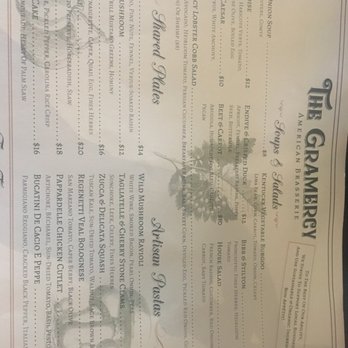 The Gramercy - Menu - Brasseries Near Me - Yorktown Heights, New York The Gramercy - Menu - Brasseries Near Me - Yorktown Heights, New York