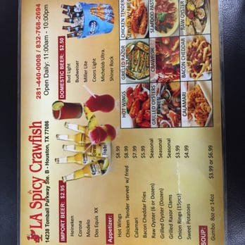 LA Spicy Crawfish - Cajun/Creole Near Me - Houston, Texas LA Spicy Crawfish - Cajun/Creole Near Me - Houston, Texas