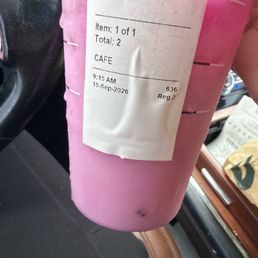 My drink that was supposed to be caffeinated My drink that was supposed to be caffeinated 