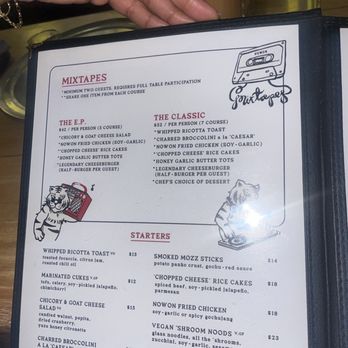 Nowon Bushwick - The menu - Korean Near Me - Brooklyn, New York