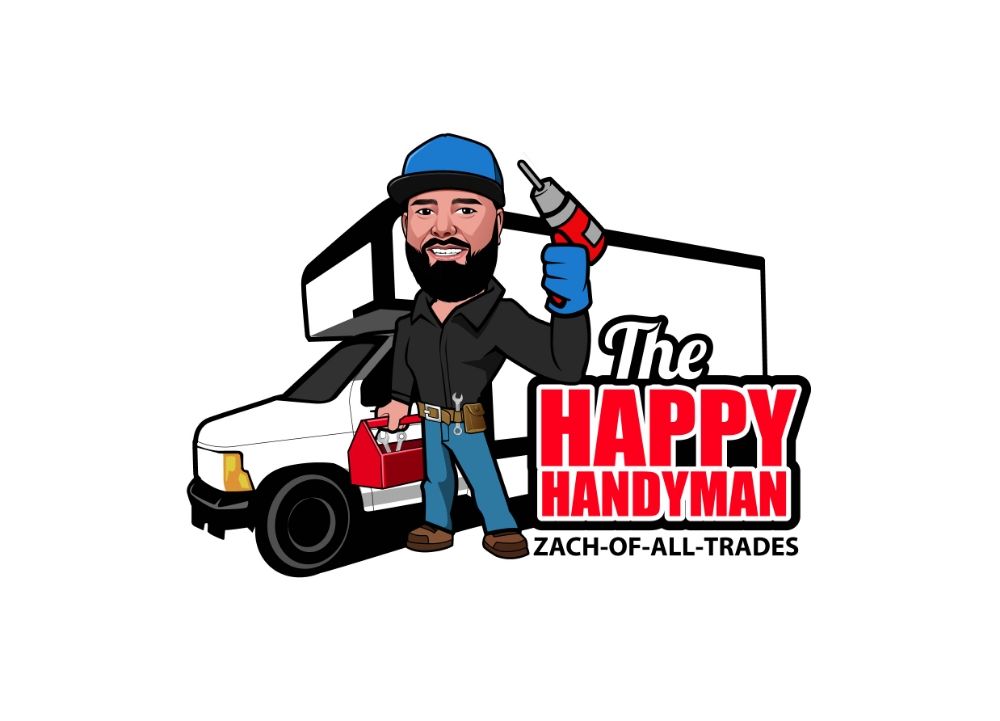 Slide of Happy Handyman Zach of all trades