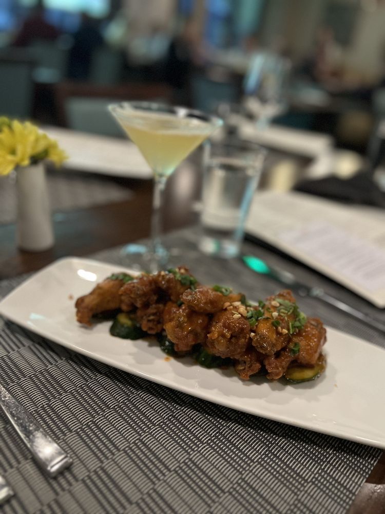 Food from Brinkley's Chop House