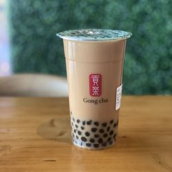 The Spot Food Hall - Caramel milk tea with almond