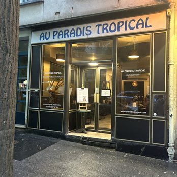Au Paradis Tropical - Resturant location - Caribbean Near Me - Paris, 75