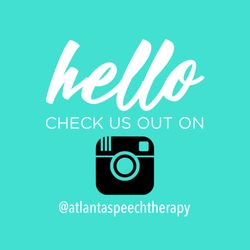 Atlanta Speech Therapy - Www.instagram.com/atlantaspeechtherapy