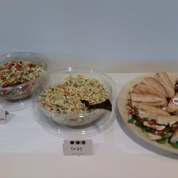 Food Lab Catering - Orzo, white bean and artichoke salad and chicken B.L.T.'s. Mmmmmm - Caterers Near Me Food Lab Catering - Orzo, white bean and artichoke salad and chicken B.L.T.'s. Mmmmmm - Caterers Near Me
