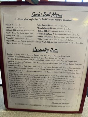 Menu photo 1 Kazoku Bistro Sparta, WI