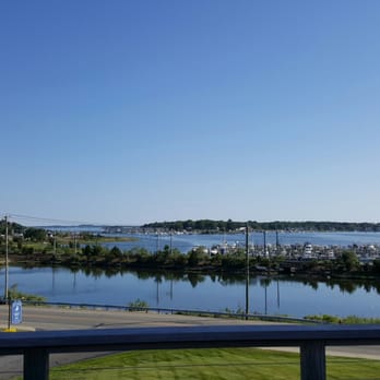 Rocks21 - View from the outdoor dining area. - Seafood Near Me - Mystic, Connecticut