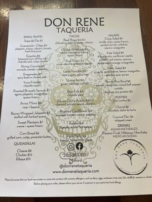 Menu photo 3 Don Rene Taqueria Milford, CT Menu photo 3 Don Rene Taqueria Milford, CT