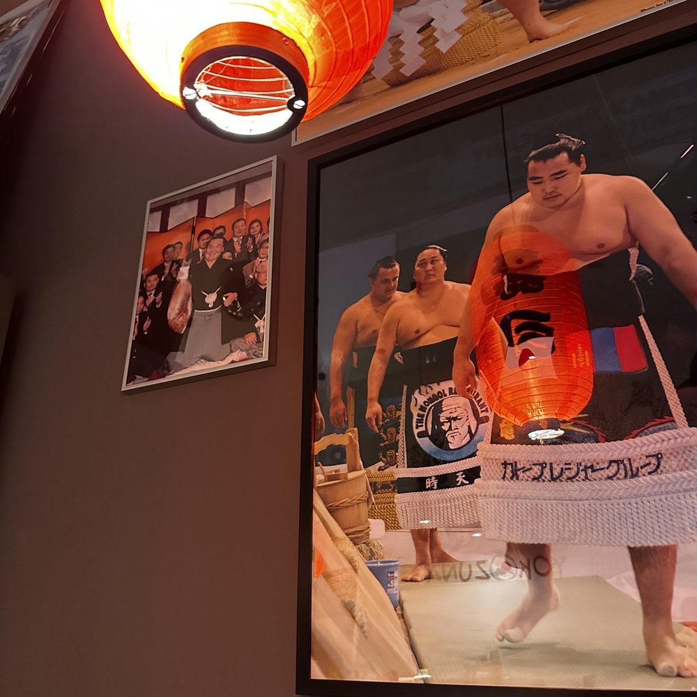 Yokozuna - Sumo wrestlers on the wall. - Sushi Bars Near Me - Berlin, BE Yokozuna - Sumo wrestlers on the wall. - Sushi Bars Near Me - Berlin, BE