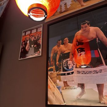 Yokozuna - Sumo wrestlers on the wall. - Sushi Bars Near Me - Berlin, BE Yokozuna - Sumo wrestlers on the wall. - Sushi Bars Near Me - Berlin, BE