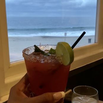 The Sunset Restaurant - Strawberry margarita - New American Near Me - Malibu, California