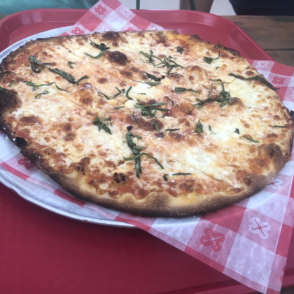 Rockwell Beer Garden - Margherita pizza - Pizza Near Me - St. Louis, Missouri Rockwell Beer Garden - Margherita pizza - Pizza Near Me - St. Louis, Missouri