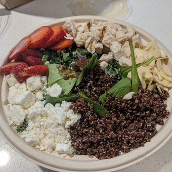 Beyond Juicery + Eatery - Strawberry and almond salad - Juice Bars & Smoothies Near Me - Auburn Hills, Michigan Beyond Juicery + Eatery - Strawberry and almond salad - Juice Bars & Smoothies Near Me - Auburn Hills, Michigan