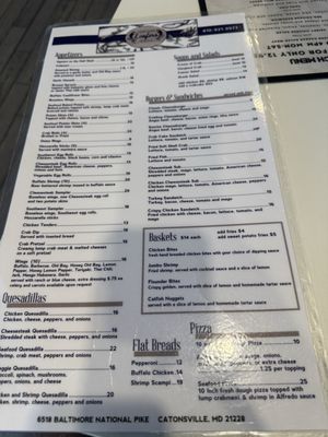 Menu photo 3 Loafers Catonsville, MD