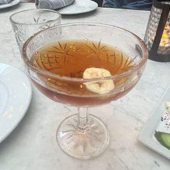 Olive & Grill - The Yerevan: banana-infused Manhattan - Mediterranean Near Me - Studio City, California Olive & Grill - The Yerevan: banana-infused Manhattan - Mediterranean Near Me - Studio City, California