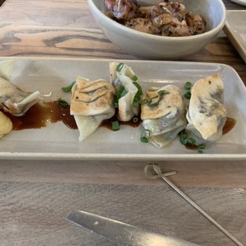 Monkeypod Kitchen - Potstickers - New American Near Me - Lahaina, Hawaii Monkeypod Kitchen - Potstickers - New American Near Me - Lahaina, Hawaii