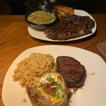 Outback Steakhouse - Bone in Rib-eye and filet mignon - Steakhouses Near Me - Westbury, New York