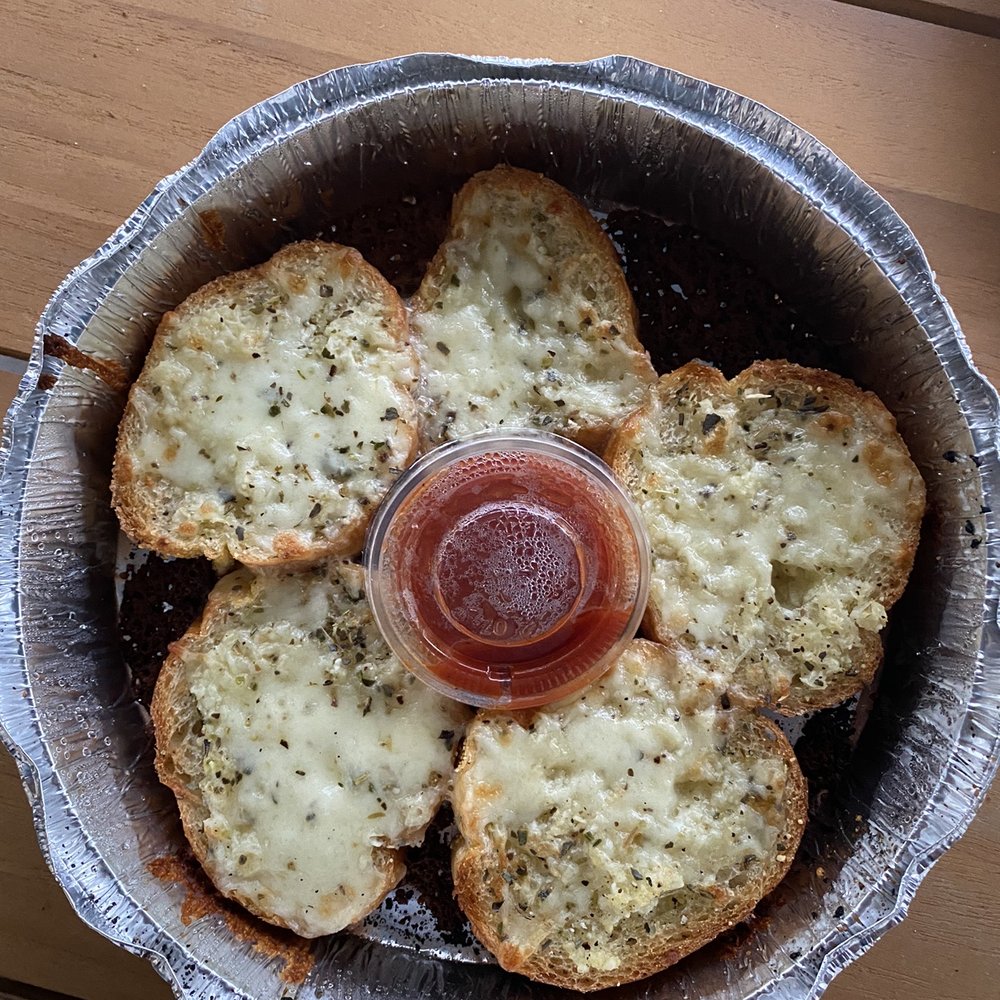 St. Augie's Pizza - Garlic Bread with Cheese - Italian Near Me - St. Augustine, Florida St. Augie's Pizza - Garlic Bread with Cheese - Italian Near Me - St. Augustine, Florida