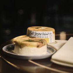 Clive's Classic Lounge - Local sourced cheeses from Salt Spring Cheese