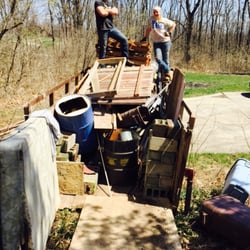 Honeymoon Hauling - Trailer's all loaded up!