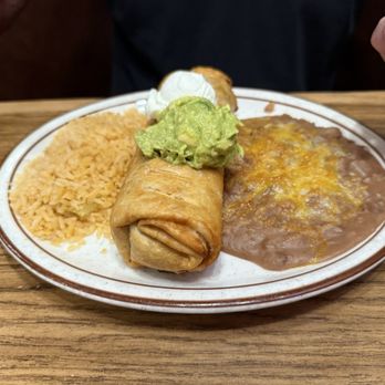 Azteca - Yummy chimichanga - Mexican Near Me - Garden Grove, California