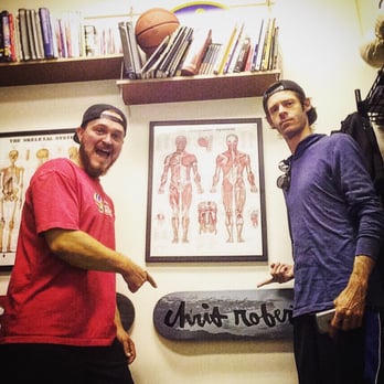 Pro Massage - Professional skateboarder Chris Roberts post treatment at Pro Massage. - Massage Therapy Near Me - Venice, California Pro Massage - Professional skateboarder Chris Roberts post treatment at Pro Massage. - Massage Therapy Near Me - Venice, California