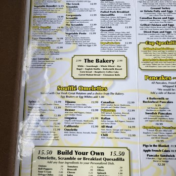 Cup & Saucer - Menu (1 of 5) - American Near Me - San Jose, California