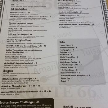 Route 66 Diner - Dinner menu 4/2021 - American Near Me - Catoosa, Oklahoma