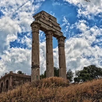 Foro Romano - Temple of Castor and Pollux - Landmarks & Historical Buildings Near Me - Rome, RM