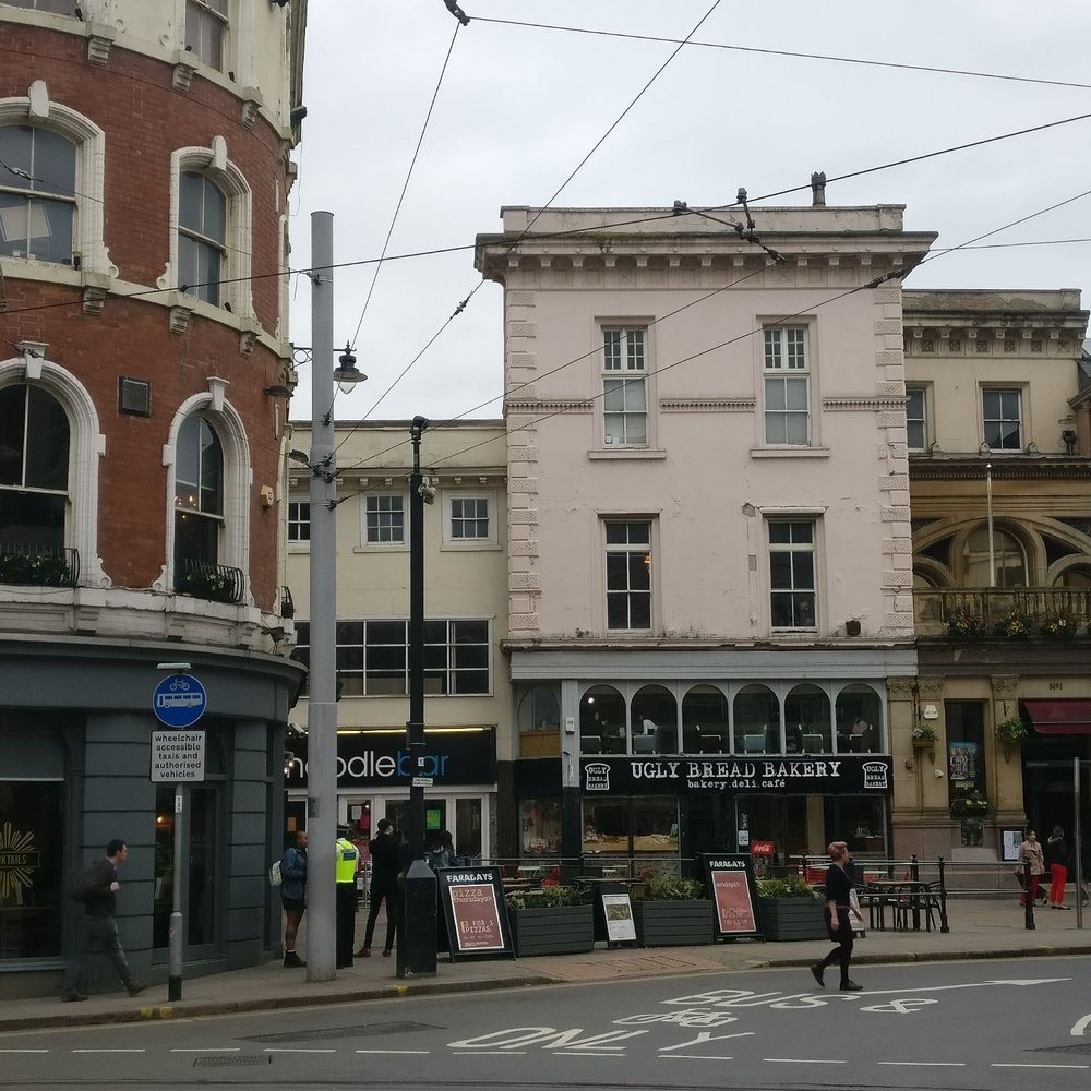 Ugly Bread Bakery - Exterior! Love the upstairs seating - Bakeries Near Me - Nottingham, NTT
