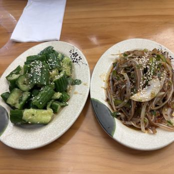 Yuanbao Jiaozi - Cucumber Salad & Shredded Pig Ear in Chili - Chinese Near Me - Burlingame, California Yuanbao Jiaozi - Cucumber Salad & Shredded Pig Ear in Chili - Chinese Near Me - Burlingame, California