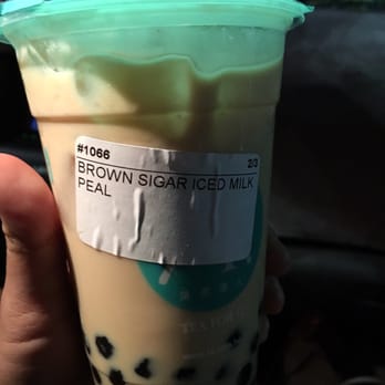 T4 Natomas - Get the Brown Sugar Iced Milk with less/no ice, despite the name. Trust me. It's tasty, though. Nice, sweet boba. - Coffee & Tea Near Me - Sacramento, California T4 Natomas - Get the Brown Sugar Iced Milk with less/no ice, despite the name. Trust me. It's tasty, though. Nice, sweet boba. - Coffee & Tea Near Me - Sacramento, California