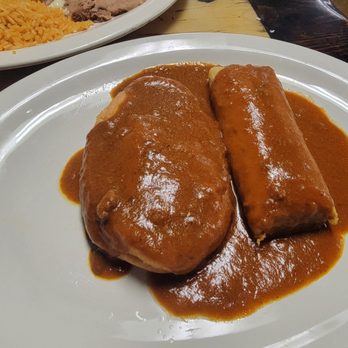 Diego's Mexican Grill - Chile replleno and tamale. Both very good. - Mexican Near Me - Pea Ridge, Arkansas