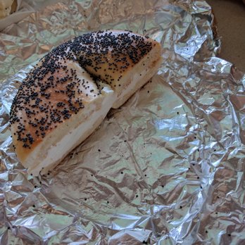 Amjo's Culinary Corner - Bagel with cream cheese $2 - Delis Near Me - Hastings Hdsn, New York