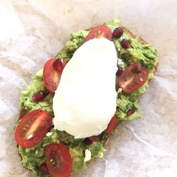 Ateaz - Avocado toast with poached egg! Tomatoes and pomegranate seeds - Coffee & Tea Near Me - Kew Gardens, New York Ateaz - Avocado toast with poached egg! Tomatoes and pomegranate seeds - Coffee & Tea Near Me - Kew Gardens, New York