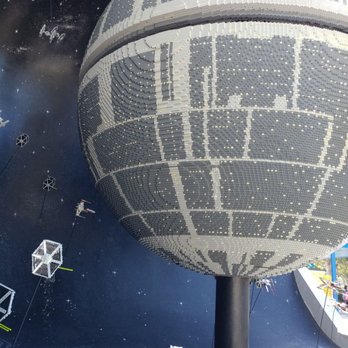 LEGO Star Wars Miniland - Tie fighters and the death star - Amusement Parks Near Me - Carlsbad, California LEGO Star Wars Miniland - Tie fighters and the death star - Amusement Parks Near Me - Carlsbad, California