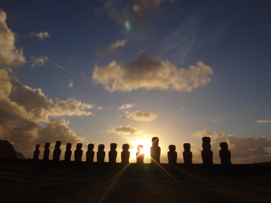 Ahu Tongariki by null