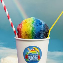 Rainbow shave ice
