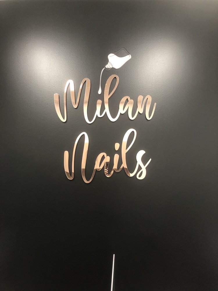 Milan Nails Logo