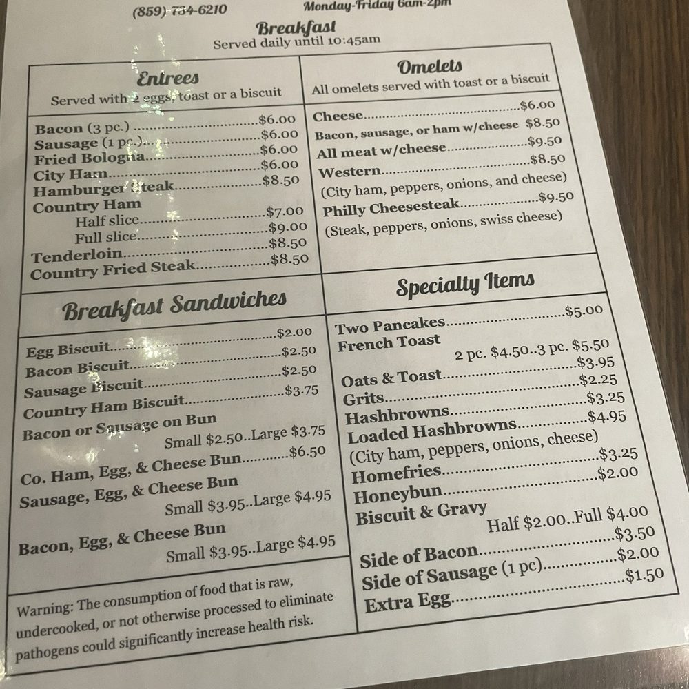 Menu. Menu.