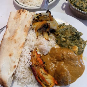 Anarbagh - My plate of items from the Dinner for 2 Special - Indian Near Me - Encino, California
